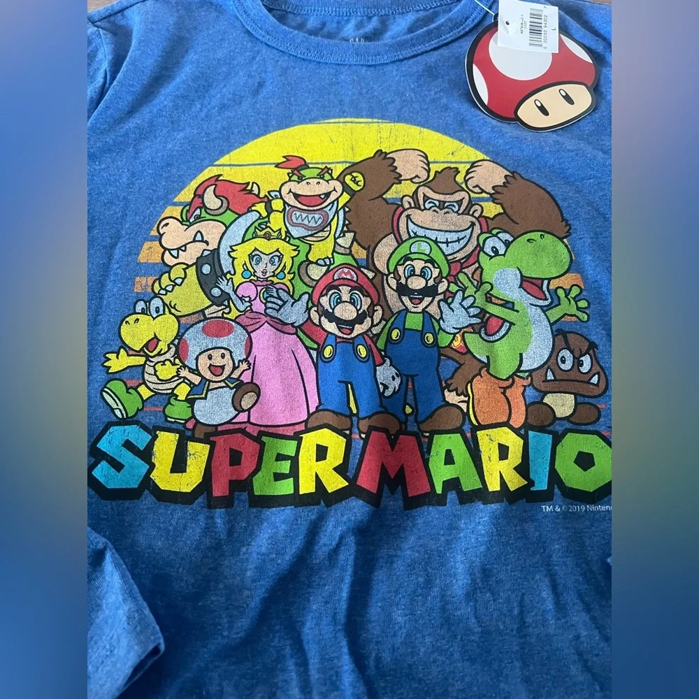 Gap Kids Size Large NWT Super Mario shirt